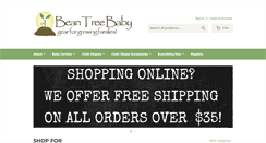 Desktop Screenshot of beantreebaby.com